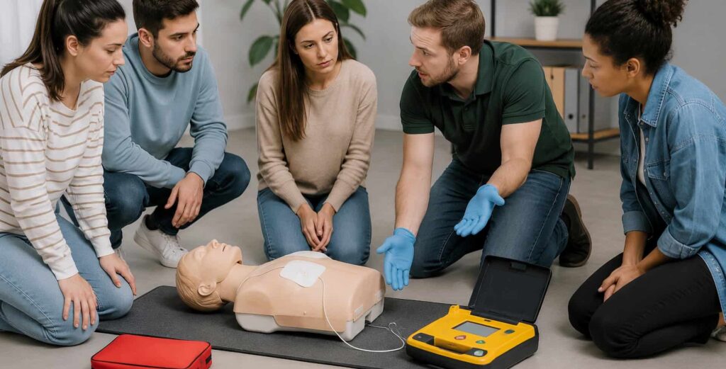 Defibullator training