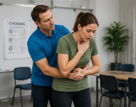First Aid Training for Choking